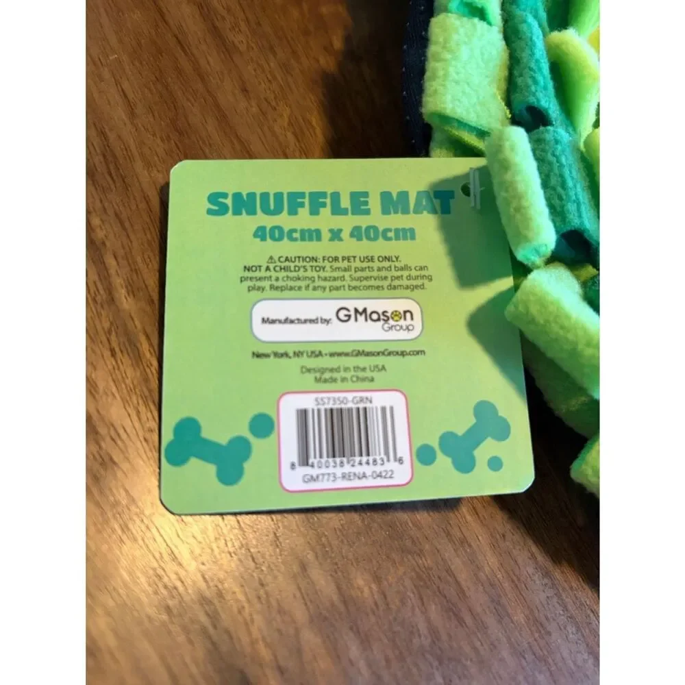 Pet Snuffle Mat Slow Feeder For Dogs Cats, For Enrichment, Mental Stimulation